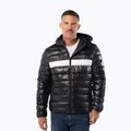 Geacă de iarnă pentru bărbați Pitbull Shatto Quilted Hooded black