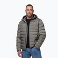 Geacă de iarnă pentru bărbați Pitbull Foothill Hooded Padded taupe 4
