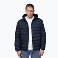 Geacă de iarnă pentru bărbați Pitbull Foothill Hooded Padded dark navy