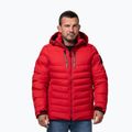 Geacă de iarnă pentru bărbați Pitbull Crestline Padded Hooded red