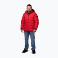 Geacă de iarnă pentru bărbați Pitbull Crestline Padded Hooded red 2
