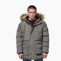 Geacă de iarnă pentru bărbați Pitbull Forest Hooded Parka taupe