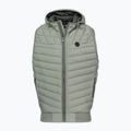 Vestă pentru bărbați Pitbull Naylor Padded Hooded dusty salvia
