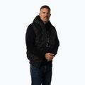Vestă pentru bărbați Pitbull Fisk Quilted Hooded black 4