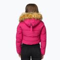 Geacă de iarnă pentru femei Pitbull Azalea Quilted Hooded raspberry red 3