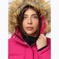 Geacă de iarnă pentru femei Pitbull Azalea Quilted Hooded raspberry red 6