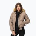 Geacă de iarnă pentru femei Pitbull Azalea Quilted Hooded dark san 4
