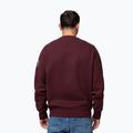 Bluză pentru bărbați Pitbull Norton Crewneck dark burgundy 3