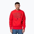 Bluză pentru bărbați Pitbull So Cal Crewneck fluo/red