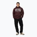 Bluză pentru bărbați Pitbull Norton Hooded dark burgundy 2