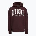 Bluză pentru bărbați Pitbull Norton Hooded dark burgundy 4