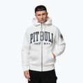 Bluză pentru bărbați Pitbull Norton Hooded Zip off white