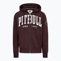 Bluză pentru bărbați Pitbull Norton Hooded Zip dark burgundy 5