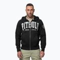 Bluză pentru bărbați Pitbull Norton Hooded Zip black