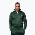 Bluză pentru bărbați Pitbull Trackjacket Tape Logo Terry Group bottle green