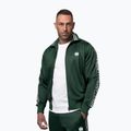Bluză pentru bărbați Pitbull Trackjacket Tape Logo Terry Group bottle green 4