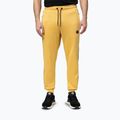 Pantaloni pentru bărbați Pitbull Trackpants Tape Logo Terry Group pale yellow