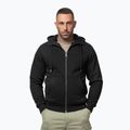 Bluză pentru bărbați Pitbull Ruffin Detroit Hooded Zip black/black