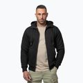 Bluză pentru bărbați Pitbull Ruffin Detroit Hooded Zip black/black 4