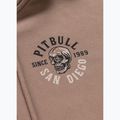 Bluză pentru femei Pitbull Skull Surf Hooded Zip chocolate mousse 10