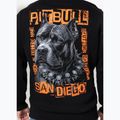 Bluză pentru bărbați Pitbull Blacky Hooded black 3