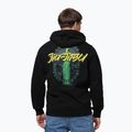 Bluză pentru bărbați Pitbull Bjj Fight Dvsn Hooded black 3