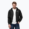 Geacă pentru bărbați Pitbull Athletic Logo Nylon Hooded black
