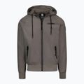 Geacă pentru bărbați Pitbull Athletic Logo Nylon Hooded taupe 5