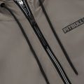Geacă pentru bărbați Pitbull Athletic Logo Nylon Hooded taupe 7