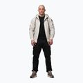 Geacă pentru bărbați Pitbull Athletic Logo Nylon Hooded light sand 2