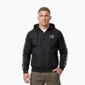 Geacă pentru bărbați Pitbull Athletic Tape Nylon Hooded black