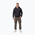 Geacă pentru bărbați Pitbull Athletic Tape Nylon Hooded black 2