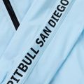 Geacă pentru bărbați Pitbull Athletic Tape Nylon Hooded light blue 10