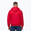 Geacă pentru bărbați Pitbull Athletic Tape Nylon Hooded red 3