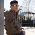 Geacă pentru bărbați Pitbull Meandro Kangaroo dark brown 16