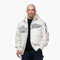 Geacă pentru bărbați Pitbull Aero Flight Hooded off white 4