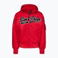 Geacă pentru bărbați Pitbull Aero Flight Hooded fluo/red 5