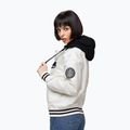 Geacă pentru femei Pitbull Angela San Diego Hooded Varsity off white 4