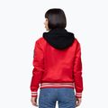 Geacă pentru femei Pitbull Angela San Diego Hooded Varsity fluo/red 3