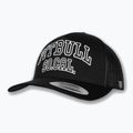 Șapcă de bărbați Pitbull "SO.CAL.” Retro Trucker negru/negru/alb