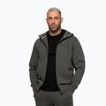 Bluză pentru bărbați Pitbull Sampson Hooded Zip Sweatshirt grey/green 5