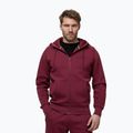 Bluză pentru bărbați Pitbull Sampson Hooded Zip Sweatshirt burgundy