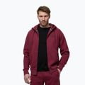 Bluză pentru bărbați Pitbull Sampson Hooded Zip Sweatshirt burgundy 4