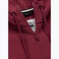Bluză pentru bărbați Pitbull Sampson Hooded Zip Sweatshirt burgundy 8