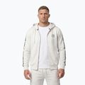 Bluză pentru bărbați Pitbull Tape Parker Hooded Zip off white