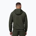 Bluză pentru bărbați Pitbull Tape Parker Hooded Zip old green 3