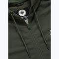 Bluză pentru bărbați Pitbull Tape Parker Hooded Zip old green 8