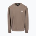 Bluză pentru bărbați Pitbull Nugget Small Logo Crewneck brown savana 5