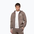 Bluză pentru bărbați Pitbull Nugget Small Logo Hooded Zip brown savana 4