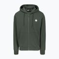Bluză pentru bărbați Pitbull Nugget Small Logo Hooded Zip sage green 5